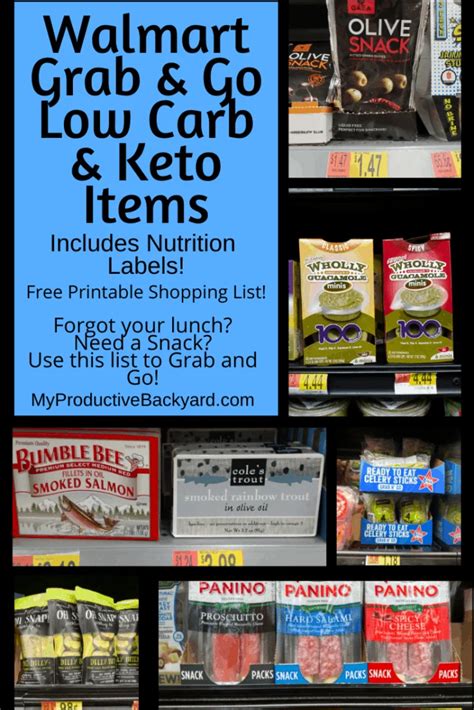 Beginner Keto Low Carb Shopping List With Tips My Productive Backyard