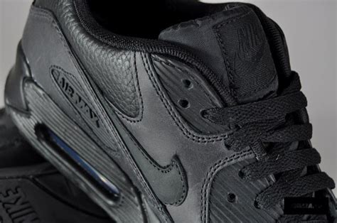 Nike Air Max 90 Premium - Black Leather - SneakerNews.com