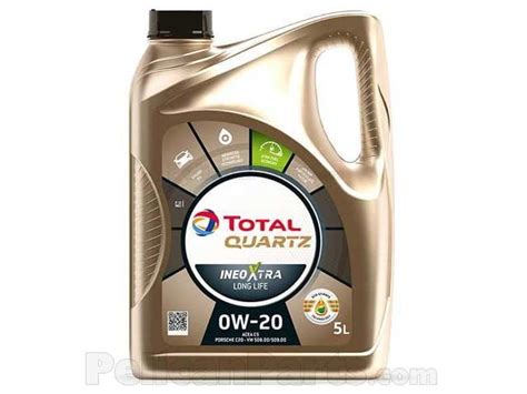 Engine Oil Total Quartz INEO Xtra Long Life 0W 20 Synthetic 216189