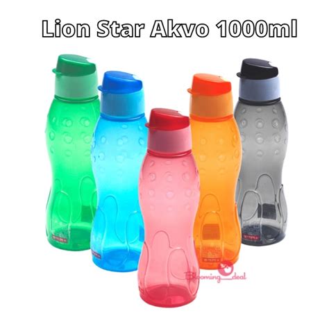 Jual Lion Star Akvo Ml Botol Minum Plastik Botol Sport Liter