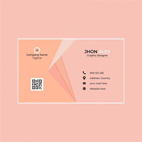 Premium Vector Vector Modern Creative And Clean Business Card Design Template