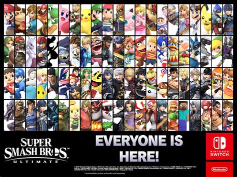 Ssbu Everyone Is Here Billboard By Marioexpert On Deviantart