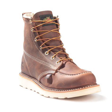 Thorogood American Heritage Brown 6 Moc Toe Boot