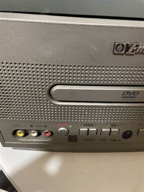 Emerson Ewc13d4 13 Crt Dvd Player Tv Television Combo With Remote
