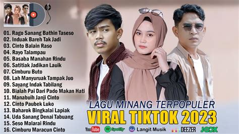 LAGU MINANG 2023 FULL ALBUM LAGU MINANG 2023 ENAK DIDENGAR YouTube