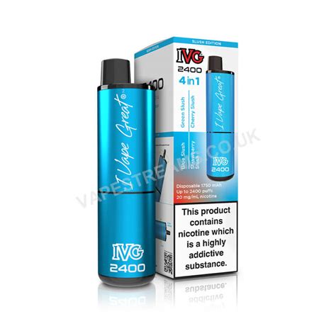 Ivg 2400 Slush Edition Disposable Vape £8 99 [bulk Buy Sale]