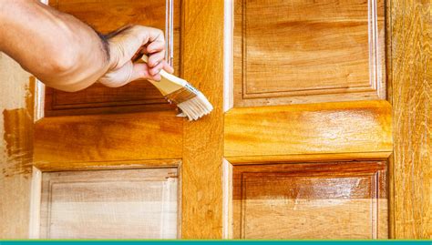 How to Stain or Varnish a Pinewood Door? - EightDoors