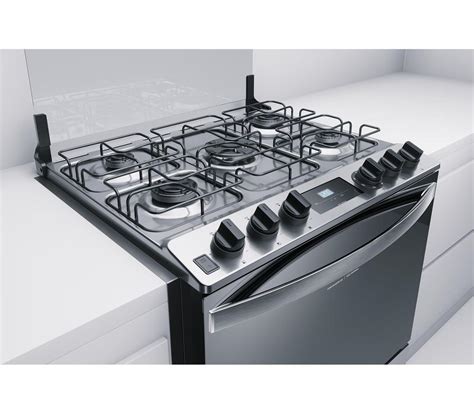 Fogão Brastemp 5 Bocas De Embutir Cor Inox Turbo Chama E Touch