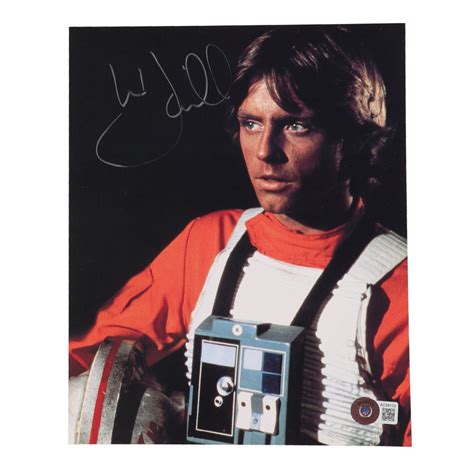 Mark Hamill Signed Star Wars 8x10 Photo Beckett Pristine Auction