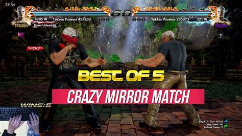 Tekken 7 Hunt Bryan Vs Haider Bryan Best Of 3 Mirror Match Youtube