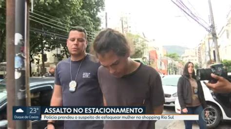 Vídeo Polícia prende homem acusado de esfaquear empresária no shopping