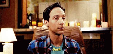 Ouch GIF - Ouch Abed Community - Discover & Share GIFs