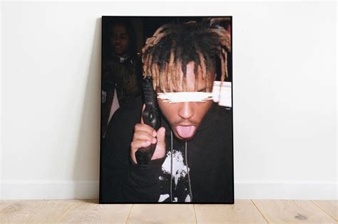 Juice Wrld Poster For Bedroom Decor Juice World Posters Art Etsy