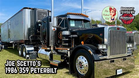 Joe Scettos Peterbilt Truck Tour Youtube