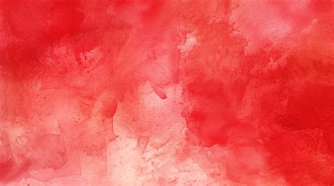 Vibrant Watercolor Texture In Shades Of Red Background Watercolor