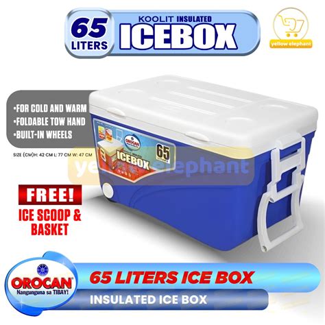 Orocan Ice Box 65L 45L Insulated Ice Chests With Free Ice Scooper