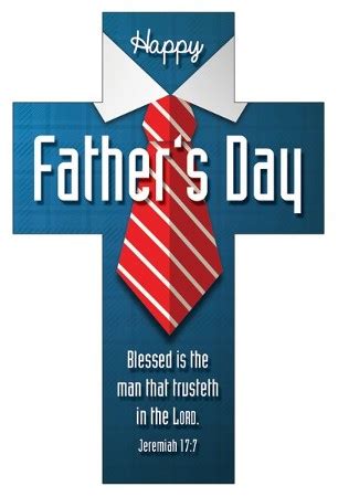 Happy Father S Day Jeremiah Kjv Cross Bookmarks