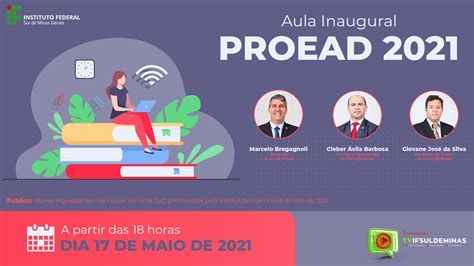 Aula Inaugural Proead Ifsuldeminas