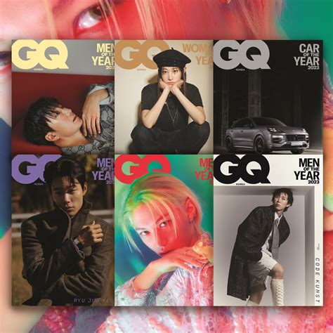 Gq Korea Magazine December 2023 Shopee Malaysia