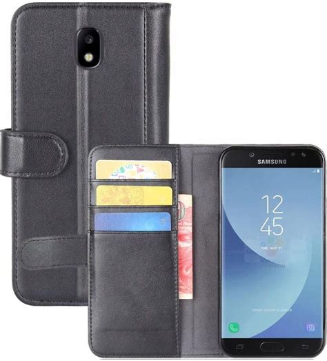 Sk Rzane Etui Z Klapk Do Samsung Galaxy J Czarny Etui Na