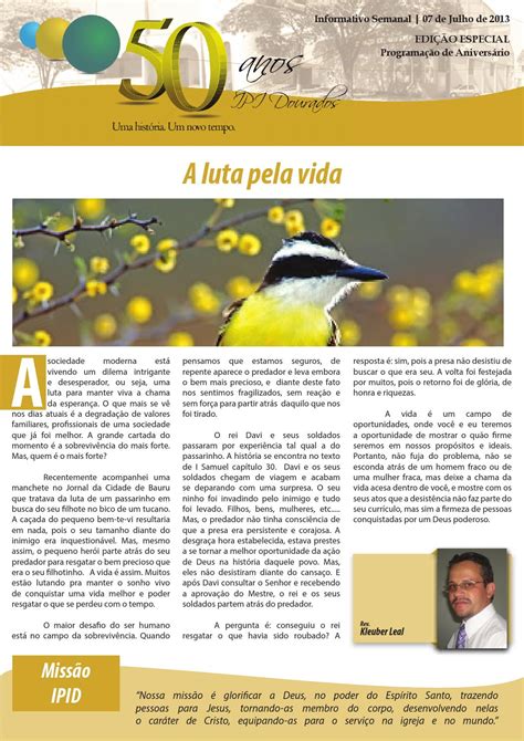 Boletim Informativo By Ipi Dourados Issuu