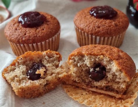 Muffin Con Grano Saraceno E Marmellata Dolce Ricetta Senza Burro