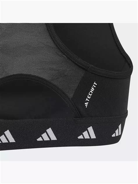 Adidas AEROREADY Techfit Sport BH In Schwarz DEICHMANN