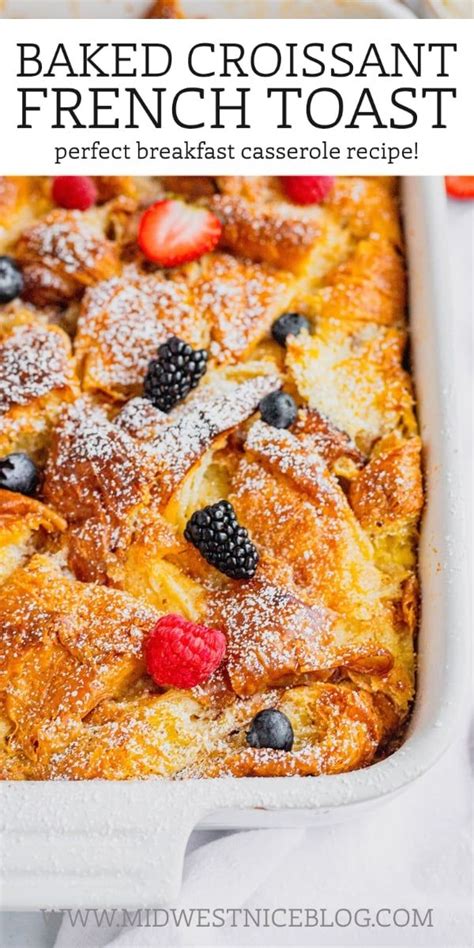 Make Ahead Croissant French Toast Bake Artofit