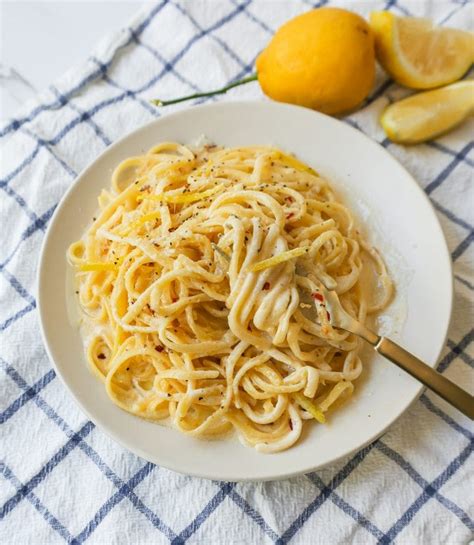 Creamy Lemon Pasta Modern Honey