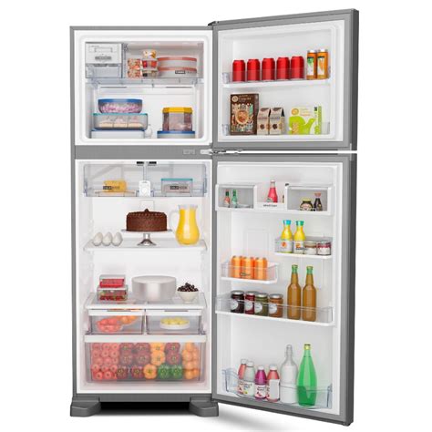 Geladeira Brastemp 462 Litros Inox - Geladeira Brastemp Frost Free Duplex 462 litros cor Inox* com Painel ...