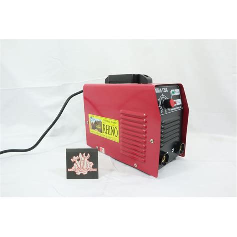 Jual Rhino Mma A Mesin Las Trafo Las Inverter Igbt W Merah