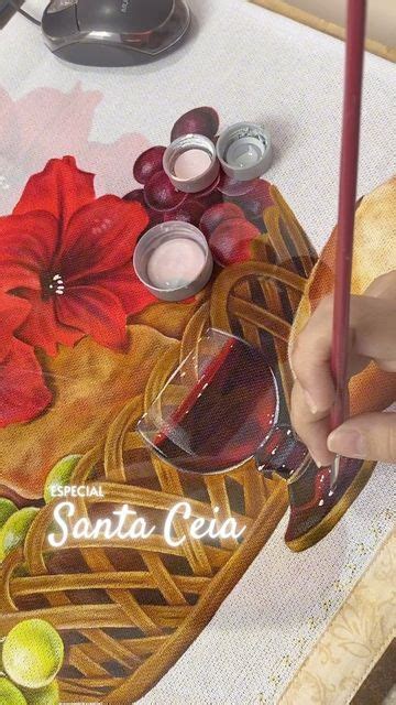 Geciane Mulinari Professora De Pintura Em Tecido On Instagram Um