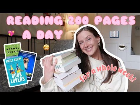 Trying To Read 200 Pages A Day For A WHOLE Week Spoiler Free Reading