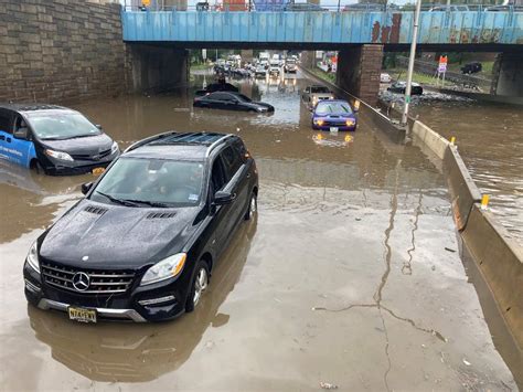 Usa Rain From Storm Elsa Floods New York Subway Floodlist