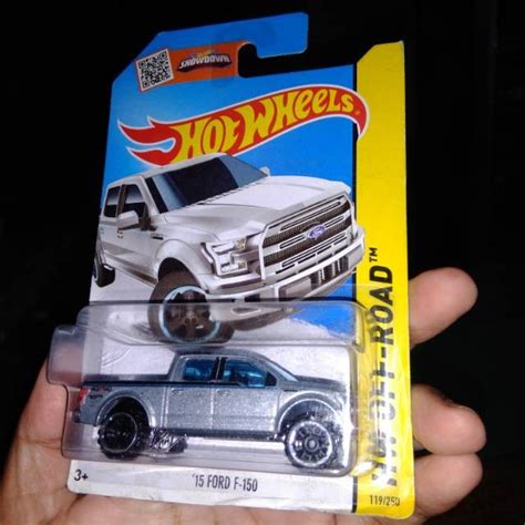 Jual Zamac Ford F 150 Double Cabin Pickup Truck Silver Perak Hw Hot Wheels Kab Jember