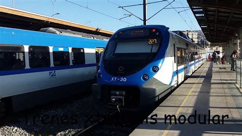 Trenes Xtrapolis Modular Alstom Metro Valparaiso Youtube