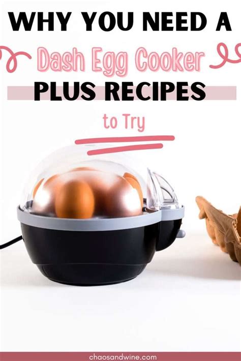 7 Dash Egg Cooker Recipes For Busy Mornings