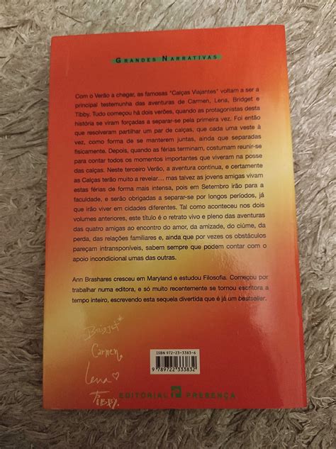 Livro O Terceiro Ver O Das Quatro Amigas E Um Par De Cal As Loures