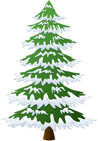 Snowy Pine Tree Transparent Png Image Artofit