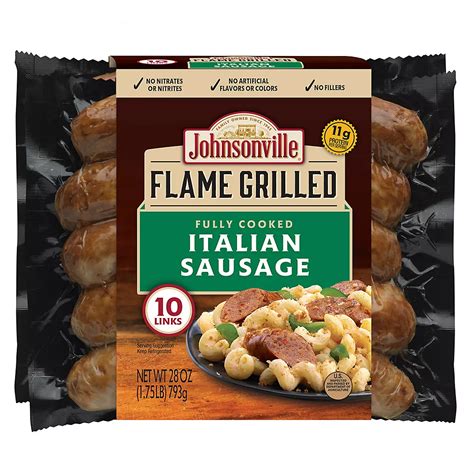 Johnsonville Sausage Nutritional Information Blog Dandk