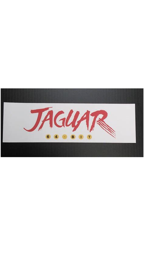 Atari Jaguar Logo Sticker Etsy