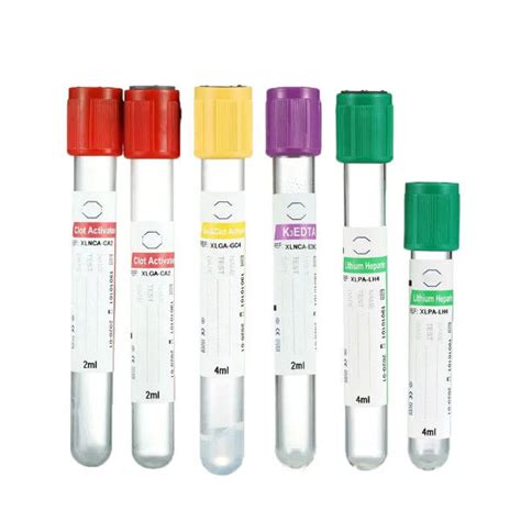 Disposable Gel Clot Activator Tube Pet Or Glass Vacuum Blood Collection