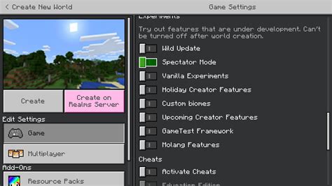 How To Activate And Use Spectator Mode In Minecraft Bedrock Edition