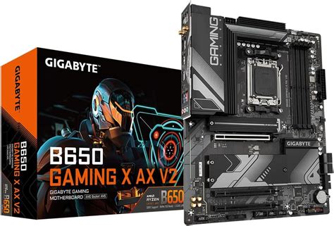 Gigabyte B650 Gaming X Ax Motherboard Supports Amd Series 7000 Cpus 822 Phases Digital Vrm