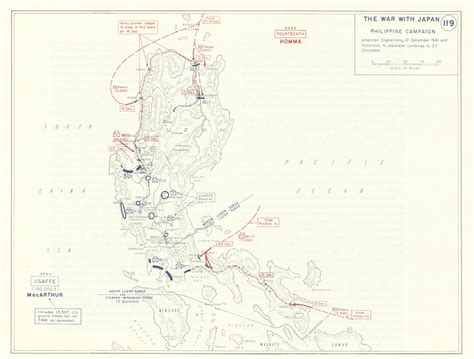 World War 2 Philippine Campaign 23 Dec 1941 Japanese Landings Luzon