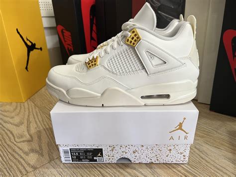 Nike Air Jordan 4 White Gold Rrepheads