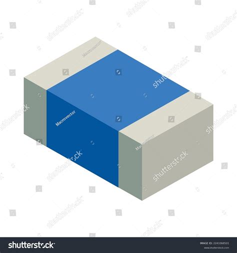 Semicondoctor Production Isometric Composition Technology Science Stock