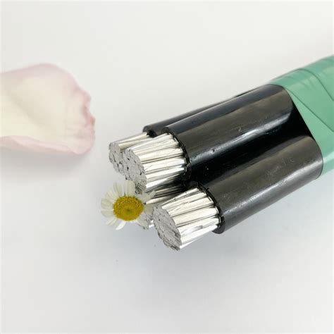 AAC AAAC ACSR Conductor PVC XLPE Insulated Aerial Bundled Cable ABC