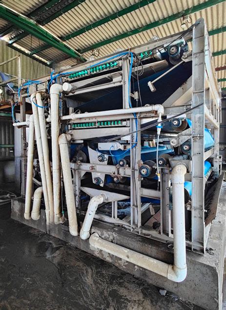 Sludge Dewatering Belt Filter Press Wwtp Supplier Krofta