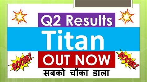 Titan Q Results Titan Q Results Titan Share News Titan